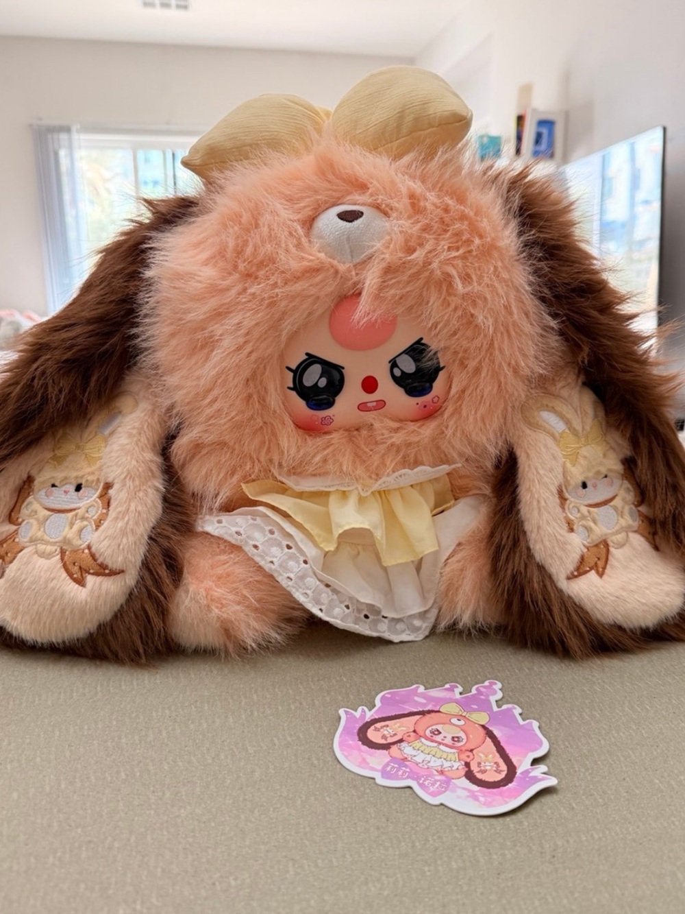 Lily Rabbit Town BabyThemed Pink Plush Box